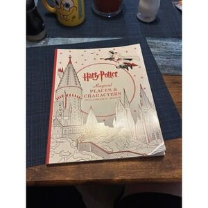 Harry Potter Magical Places & Characters Coloring Book Scholastic Paperback